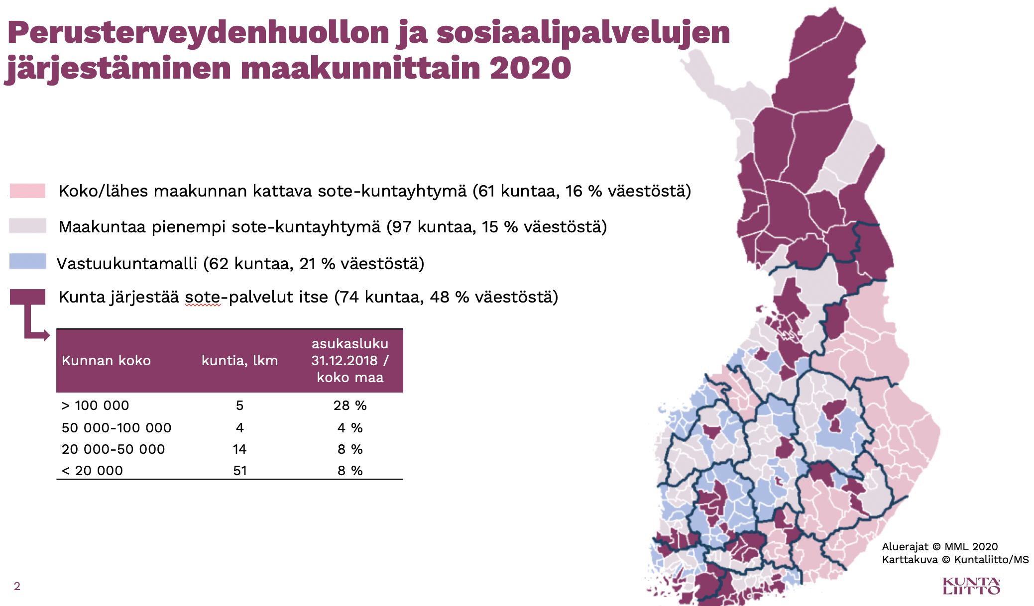 sote maakunnat kartta 2020 Kuntalehden Selvitys Maakunnat Taysin Eri Tahdissa Soteen Kuntayhtymamalli Ei Ole Kustannusten Hillinnan Kannalta Toimiva Kuntalehti sote maakunnat kartta 2020