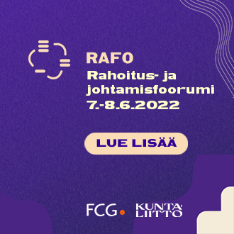 FCG Mainos: RAFO Rahoitus- ja johtamisfoorumi 7.-8.6.2022
